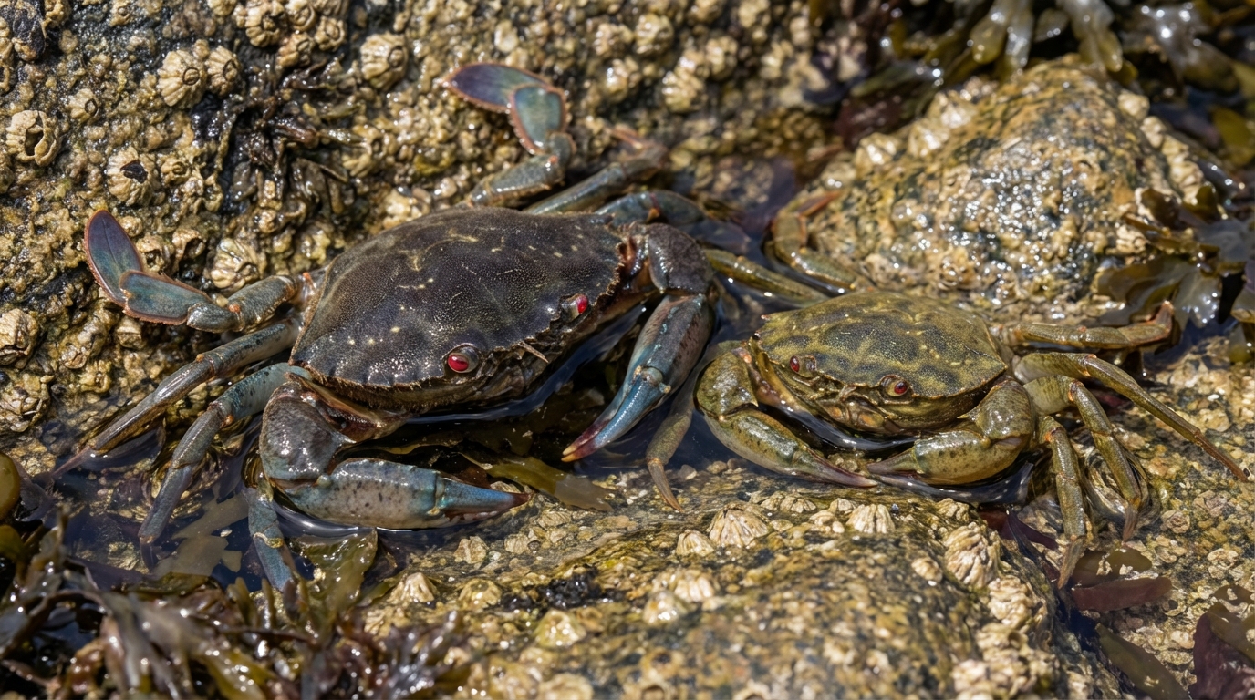 découvrez les différences clés entre l'étrille et le crabe vert, deux crustacés marins aux caractéristiques distinctes, pour mieux les reconnaître et comprendre leur habitat.